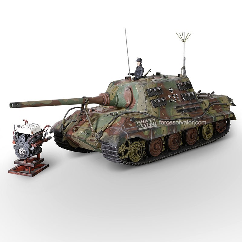 Panzerjager Tiger Version B Sd.Kfz.186 Henschel Bataillon Lourd 653 Allemagne 1945 - 1:32